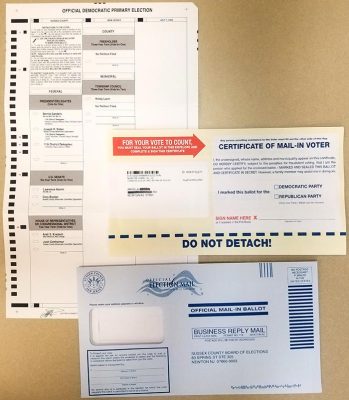 vote by mail contents